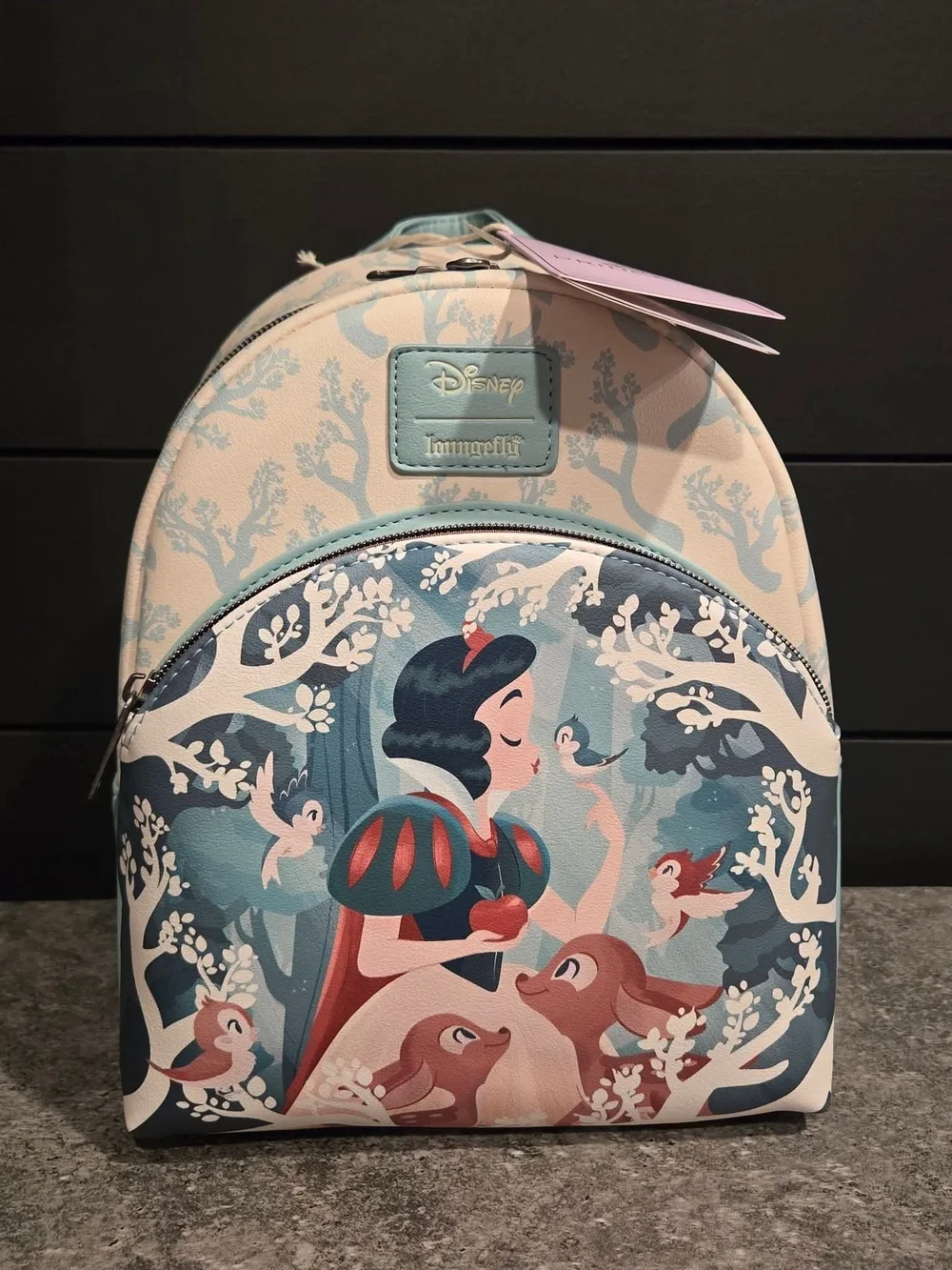 Loungefly Disney Snow White And The Seven Dwarfs Forest Animals Mini Backpack - Picture 3 of 3